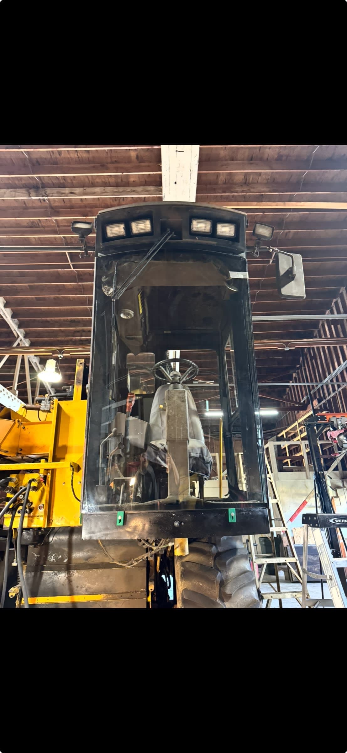 Seed picker heavy equipment cab glass replacement by state auto glass inc