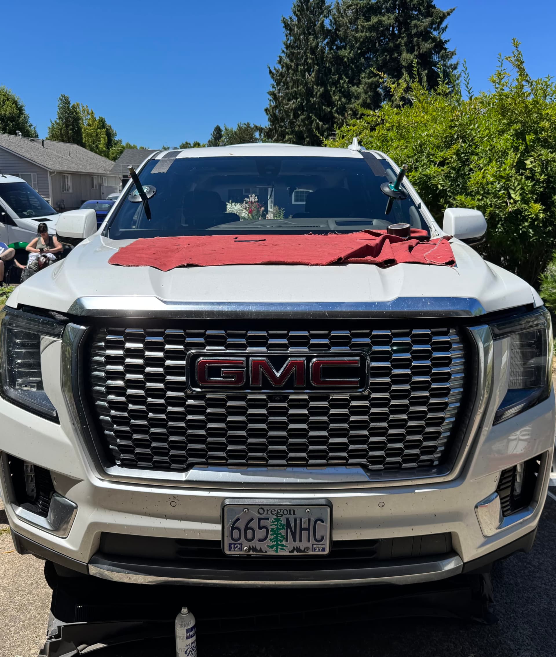 windshield set to factory specs according to oem procedure