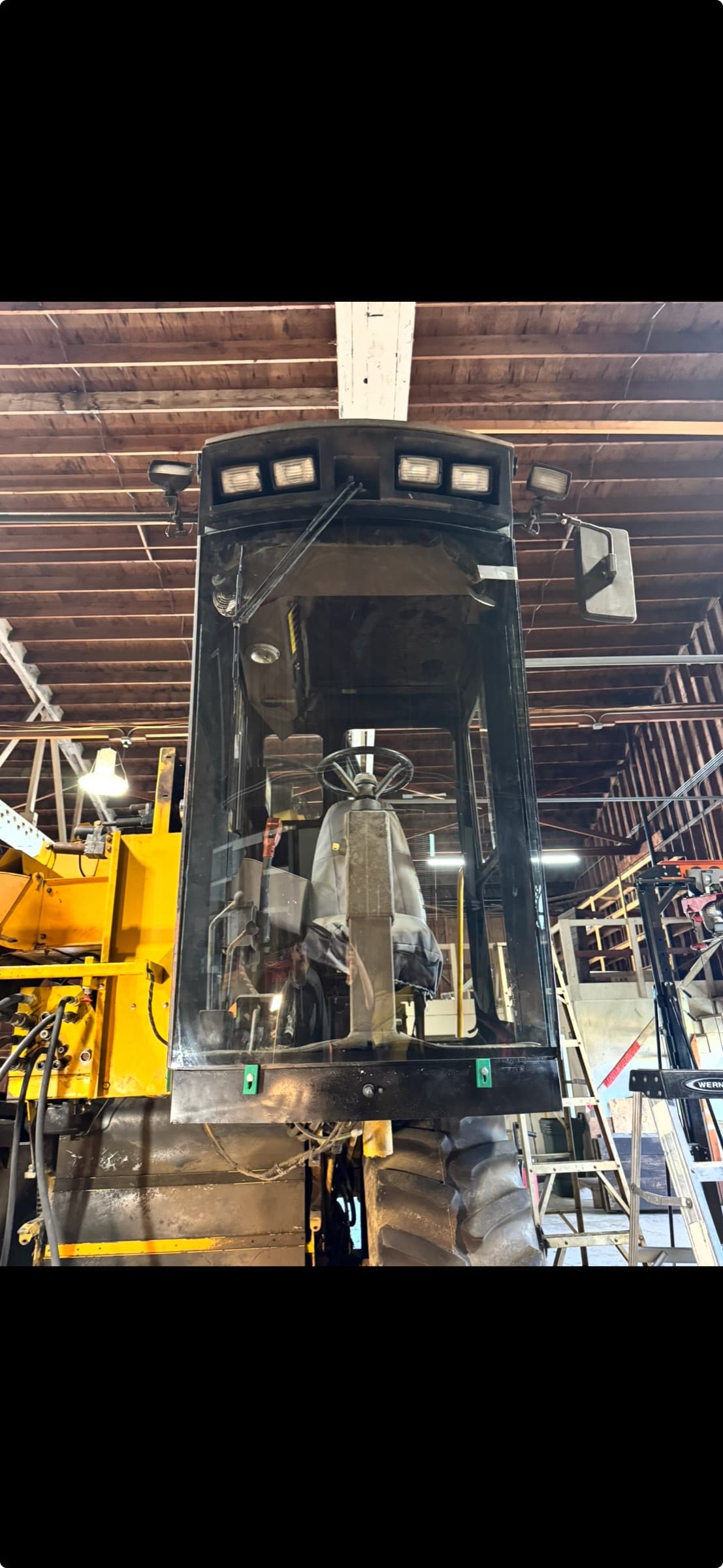 Seed picker heavy equipment cab glass replacement by state auto glass inc